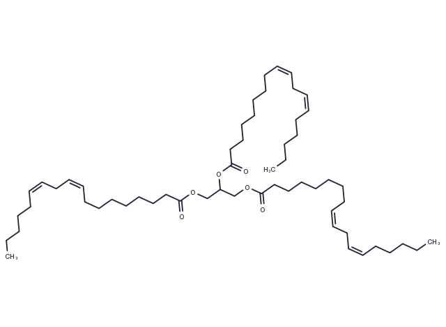 Trilinolein Chemical Structure