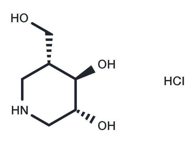 Afegostat HCl Chemical Structure