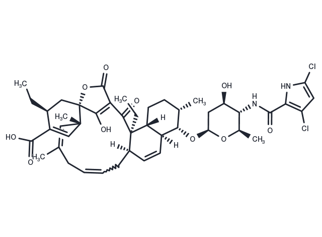 Decatromicin B Chemical Structure