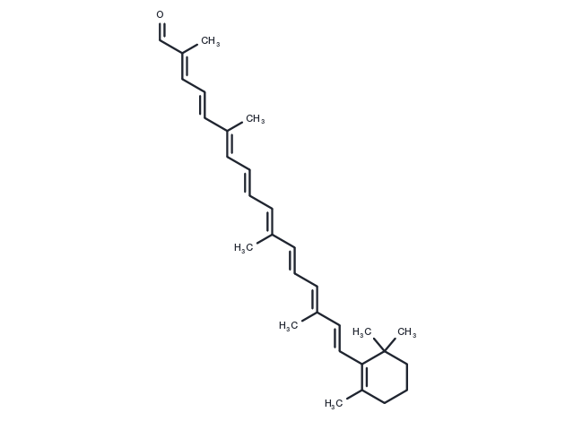 β-​Apo-​8'-​carotenal Chemical Structure