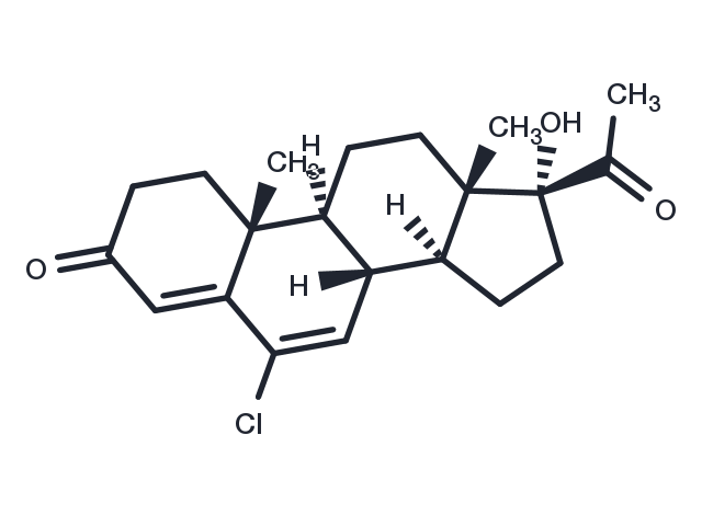 Chlormadinone (free base) Chemical Structure