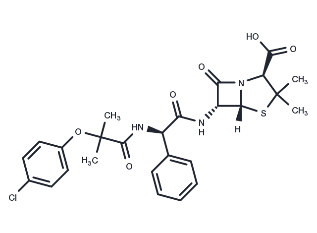 Fibracillin Chemical Structure