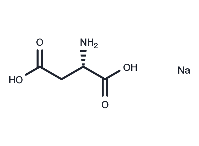 L-Aspartic aicd sodium Chemical Structure