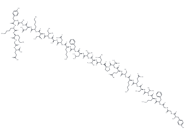 β-Endorphin, human Chemical Structure