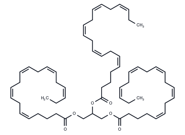 1,2,3-Trieicosapentaenoyl-rac-glycerol Chemical Structure