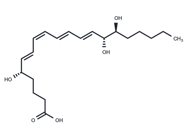 Lipoxin B4 Chemical Structure