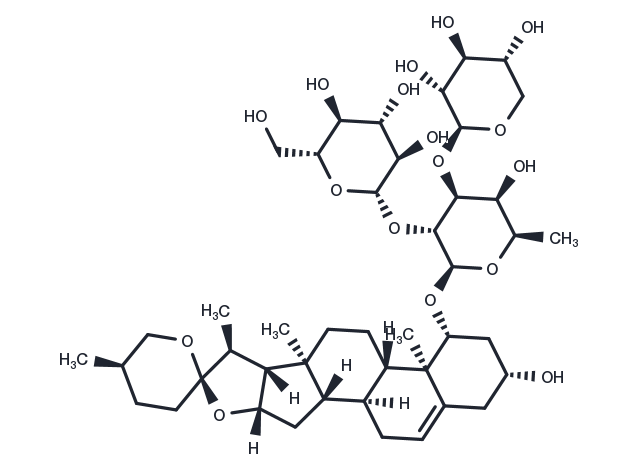 Saponin C from Liriope muscari