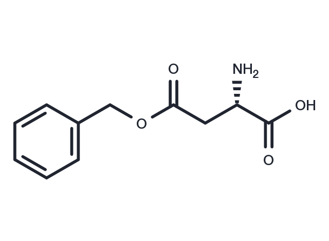 L-Aspartic Acid 4-Benzyl Ester Chemical Structure