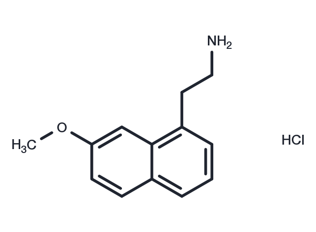 2-(7-Methoxy-1-naphthyl)ethylamine hydrochloride Chemical Structure