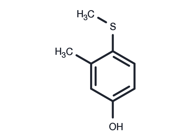 Methylthiomethylphenol Chemical Structure