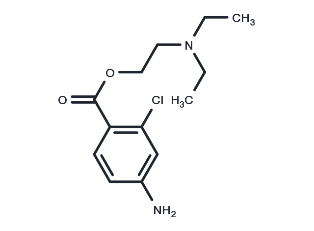 Chloroprocaine Chemical Structure