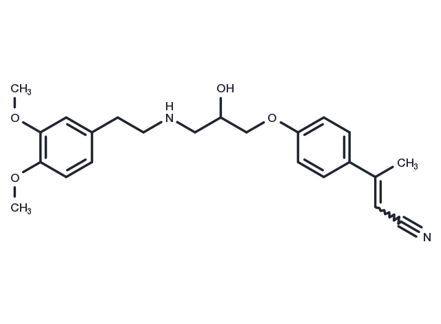 Pacrinolol Chemical Structure