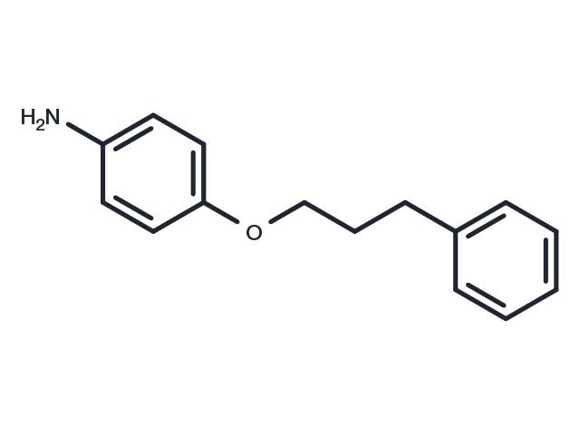 Aniline, p-(3-phenylpropoxy)- Chemical Structure
