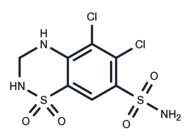 5-chloro Hydrochlorothiazide Chemical Structure