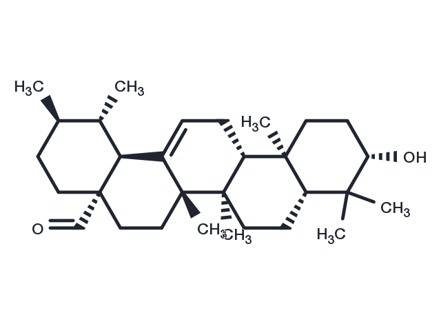 Ursolic aldehyde Chemical Structure