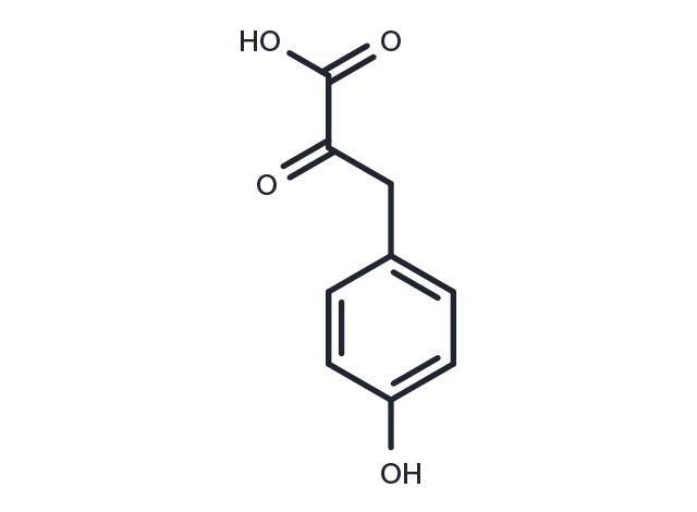 4-​Hydroxyphenylpyruvic acid Chemical Structure
