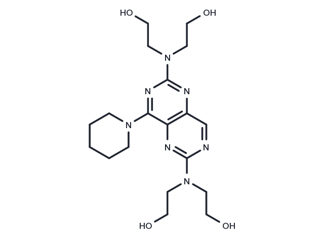 Mopidamol Chemical Structure