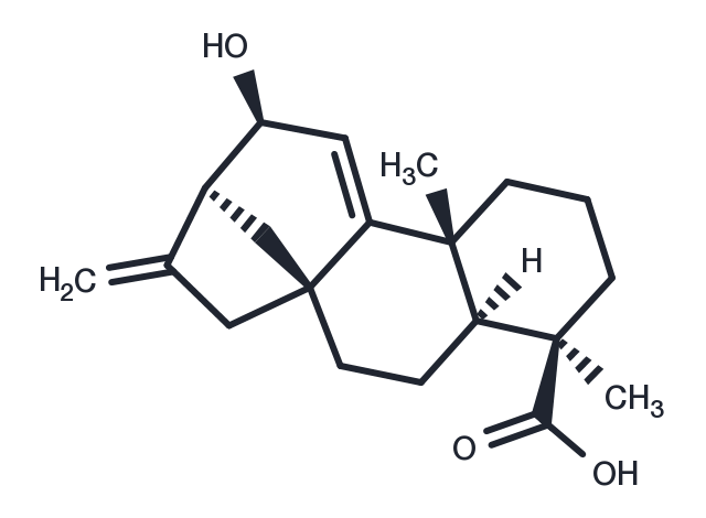 12alpha-Hydroxygrandiflorenic acid Chemical Structure