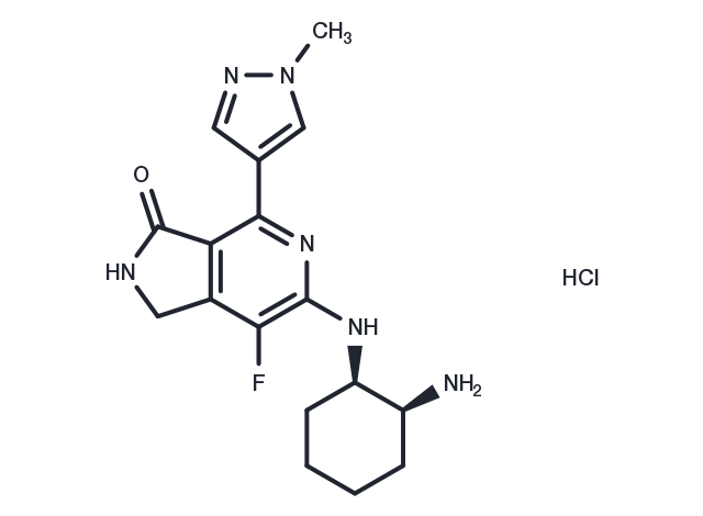 TAK-659 hydrochloride Chemical Structure