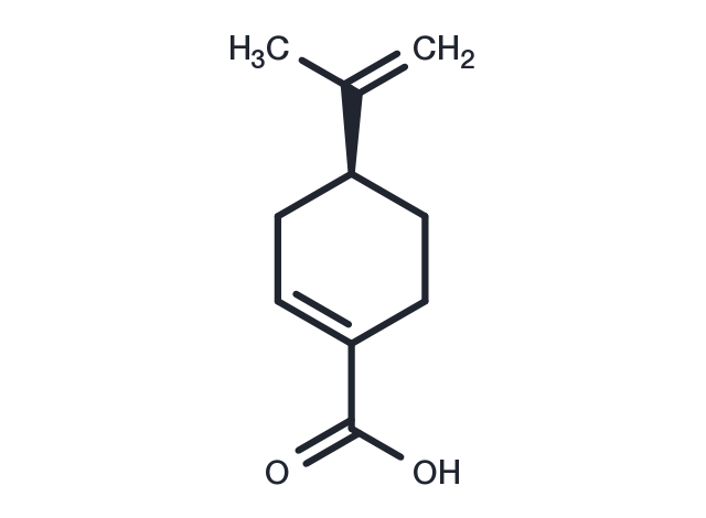 (S)-(-)-Perillic acid Chemical Structure