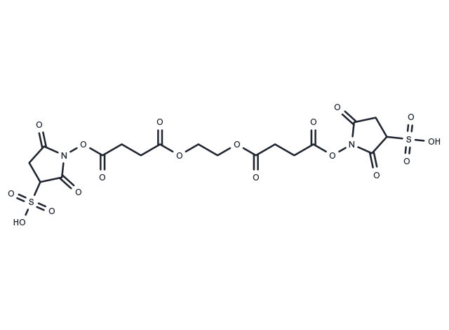 Sulfo-EGS Crosslinker Chemical Structure