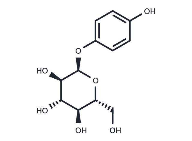 α-Arbutin Chemical Structure