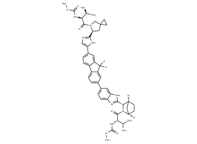 Ledipasvir Chemical Structure