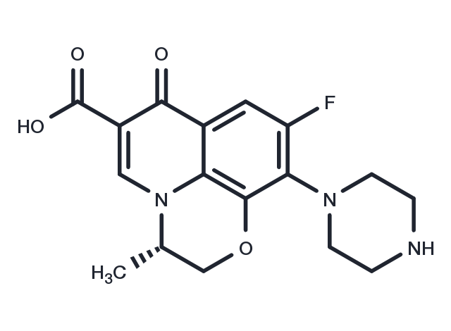 Desmethyl Levofloxacin Chemical Structure