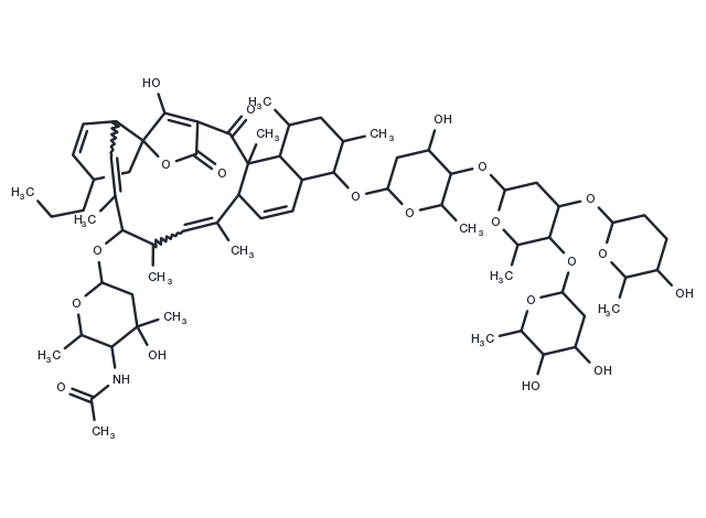 Saccharocarcin B Chemical Structure
