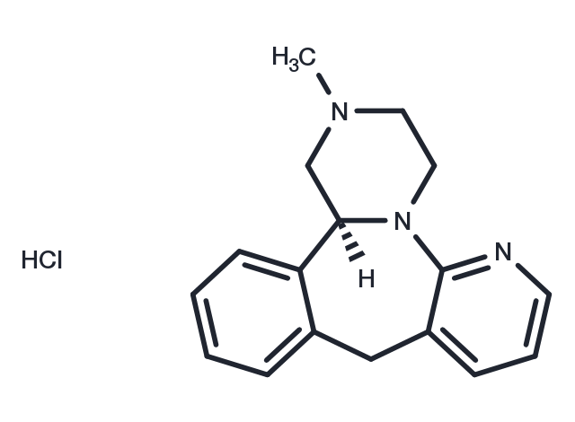 Esmirtazapine HCl Chemical Structure