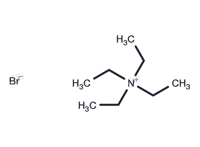 Tetraethylammonium bromide Chemical Structure