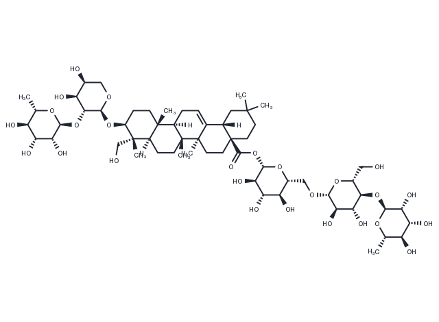 Hederacoside C Chemical Structure