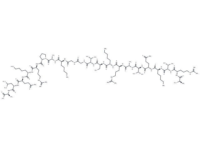 Histone H3 (1-21) Chemical Structure