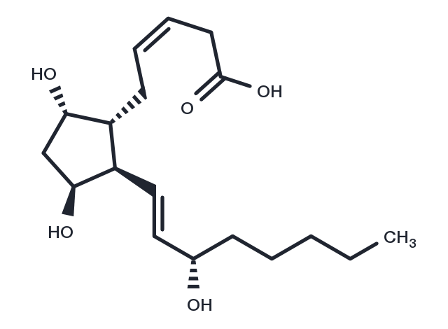 2,3-dinor-11β-Prostaglandin F2α Chemical Structure