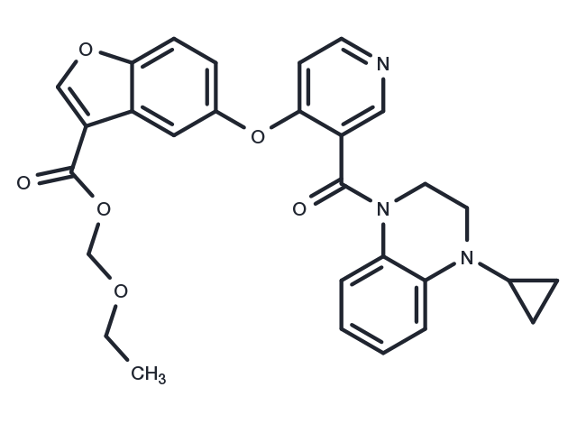 TGR5 Receptor Agonist 3 Chemical Structure