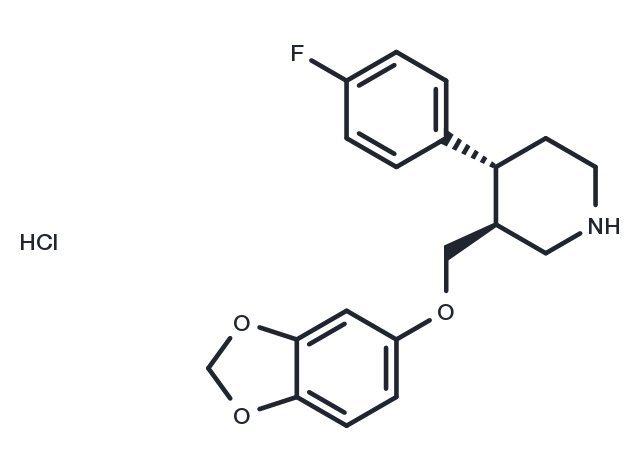 Paroxetine hydrochloride Chemical Structure