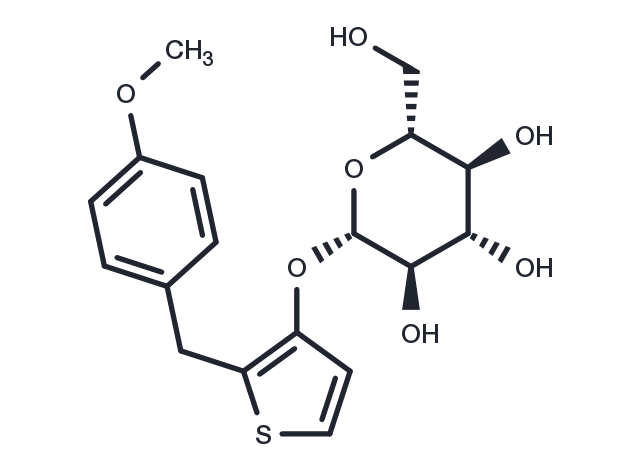 Atigliflozin Chemical Structure