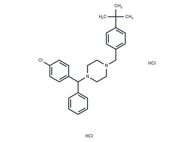 Buclizine dihydrochloride Chemical Structure
