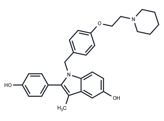 Pipendoxifene Chemical Structure