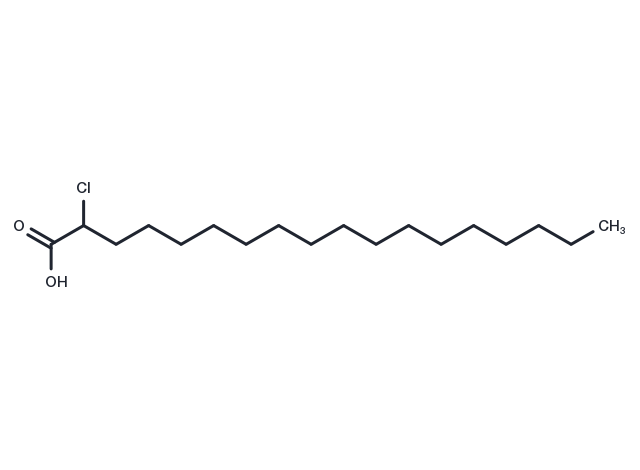 2-chloro Stearic Acid Chemical Structure