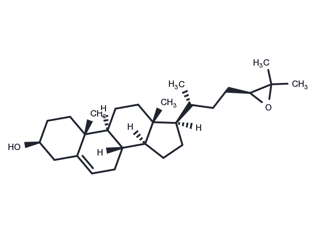 24(S),25-Epoxycholesterol Chemical Structure