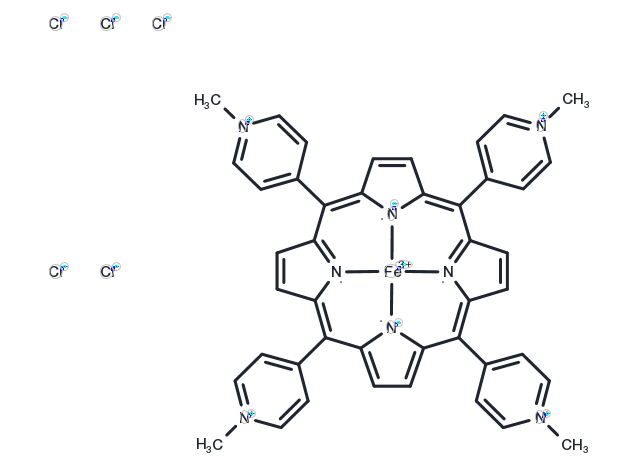 Fe-TMPyP Chemical Structure