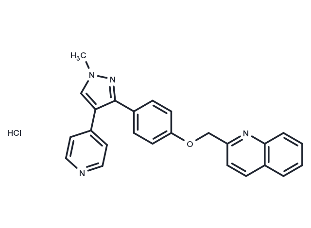 Mardepodect hydrochloride Chemical Structure