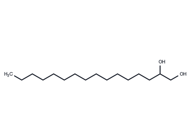 Cetyl glycol Chemical Structure