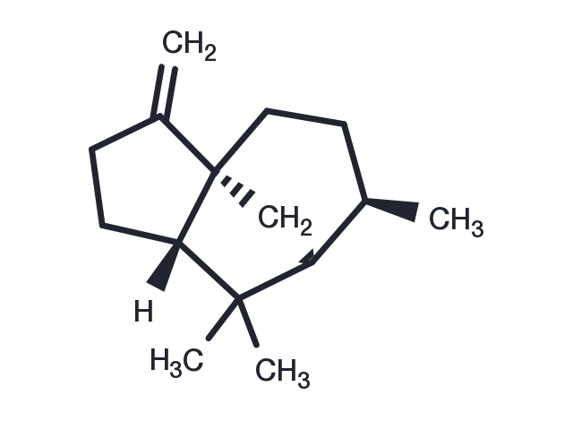 Cedrene Chemical Structure
