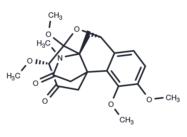 Oxoepistephamiersine Chemical Structure