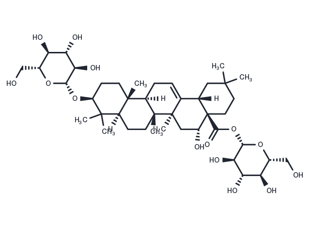 Eclalbasaponin I Chemical Structure