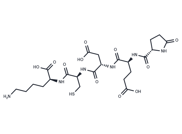 Hemoregulatory peptide 5b Chemical Structure