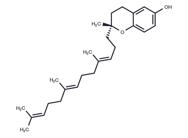 D-Tocotrienol Chemical Structure