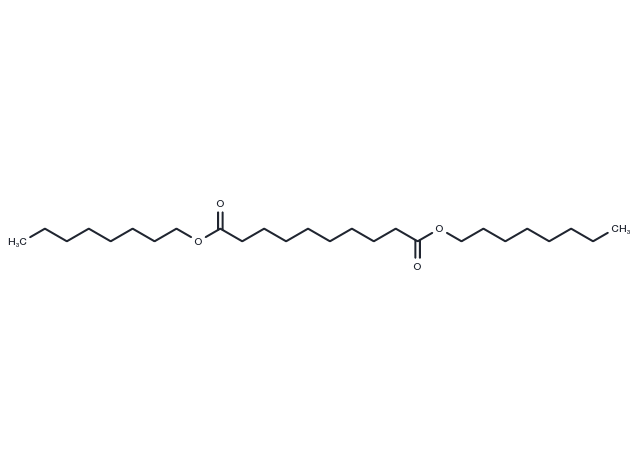 Dioctyl decanedioate Chemical Structure